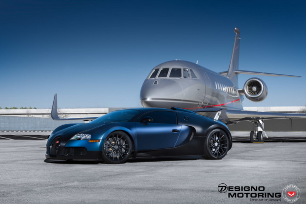 Bugatti Veyron на дисках Vossen M-X3 Bugatti Veyron на дисках Vossen M-X3