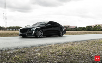   Vossen: Cadillac CTS-V   Vossen VFS-10
