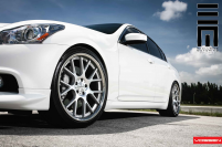   Vossen: CV2 - Matte Silver Machined / Stainless Lip - F: 20x9 / R: 20x10.5
